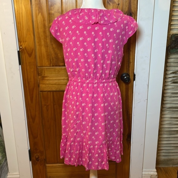 J. Crew Pink Floral Dress - Picture 3 of 12